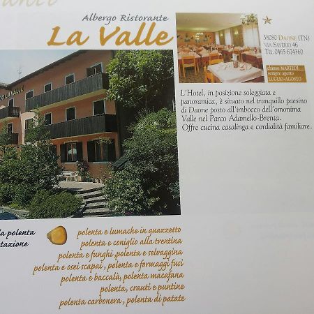 Albergo La Valle Daone Exterior foto